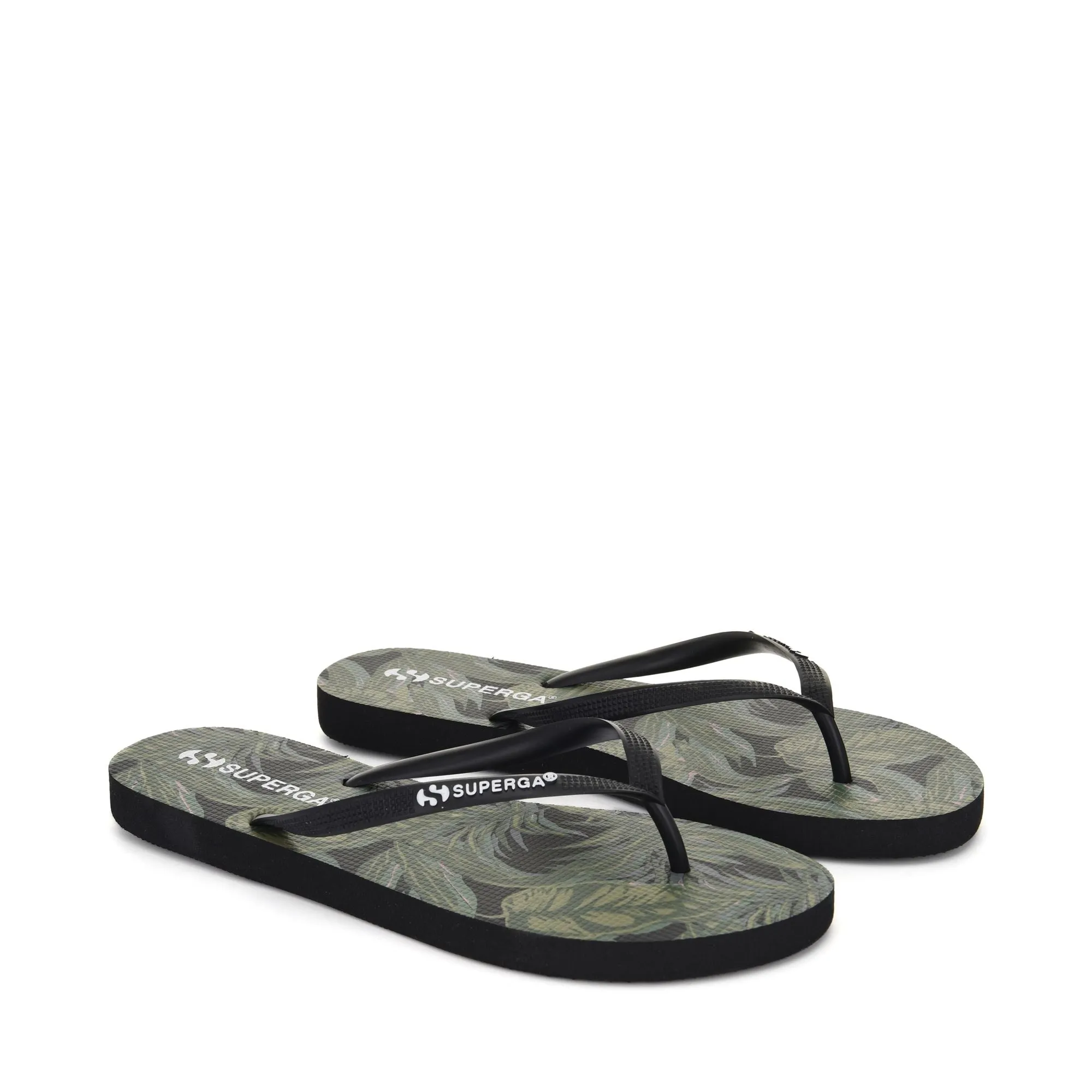 4121-FANRBRW - Slippers - Flip-Flop - Woman - PALMS-BLACK