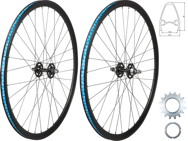 49n Rear Track wheel 700c