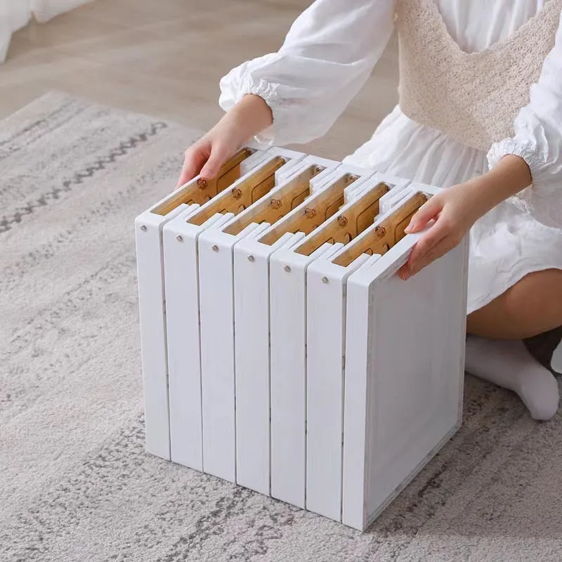 6 Tier Foldable Shoe Rack Storage Organizer – White