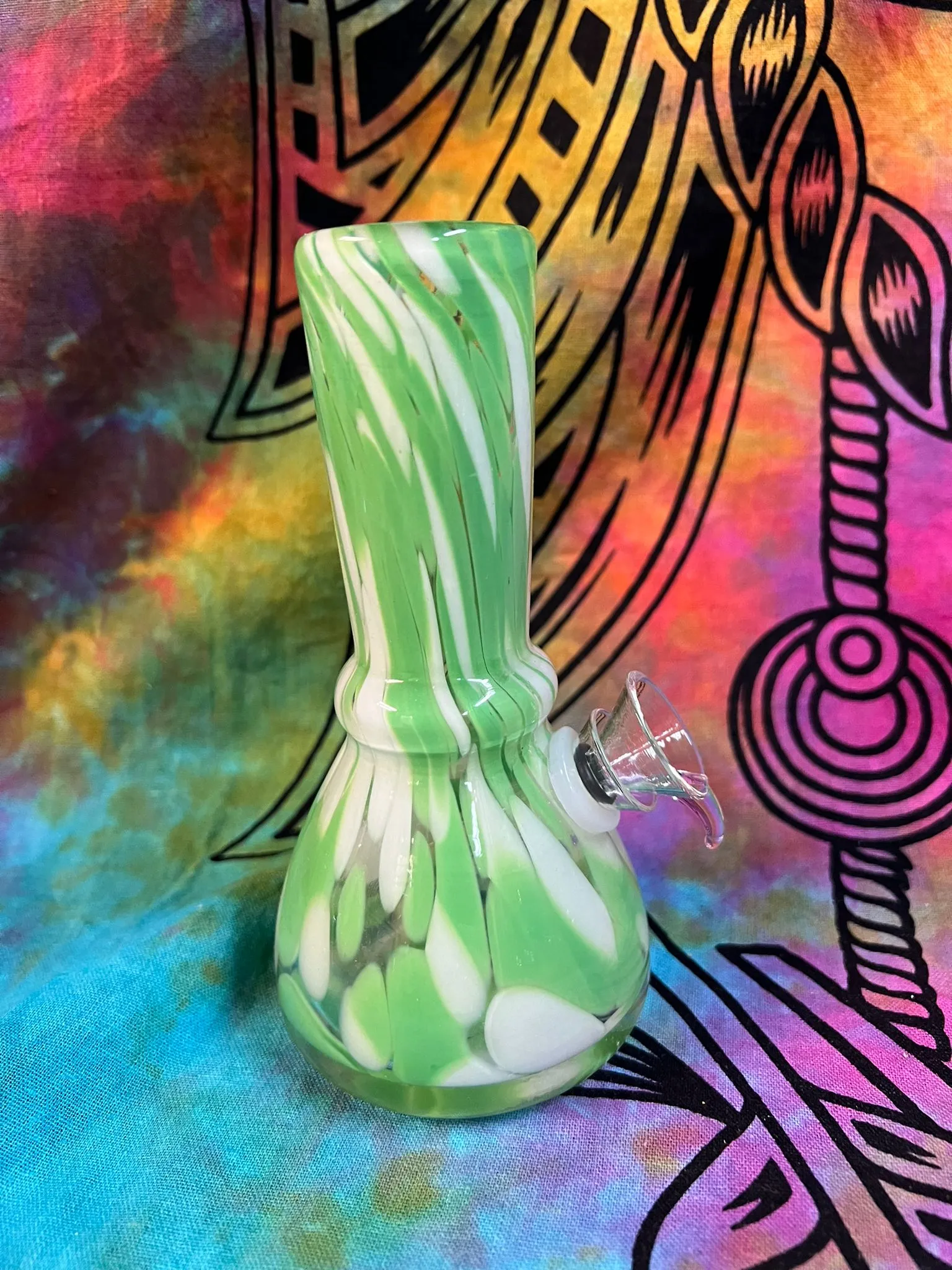 6" Small Bell Soft Glass Waterpipe