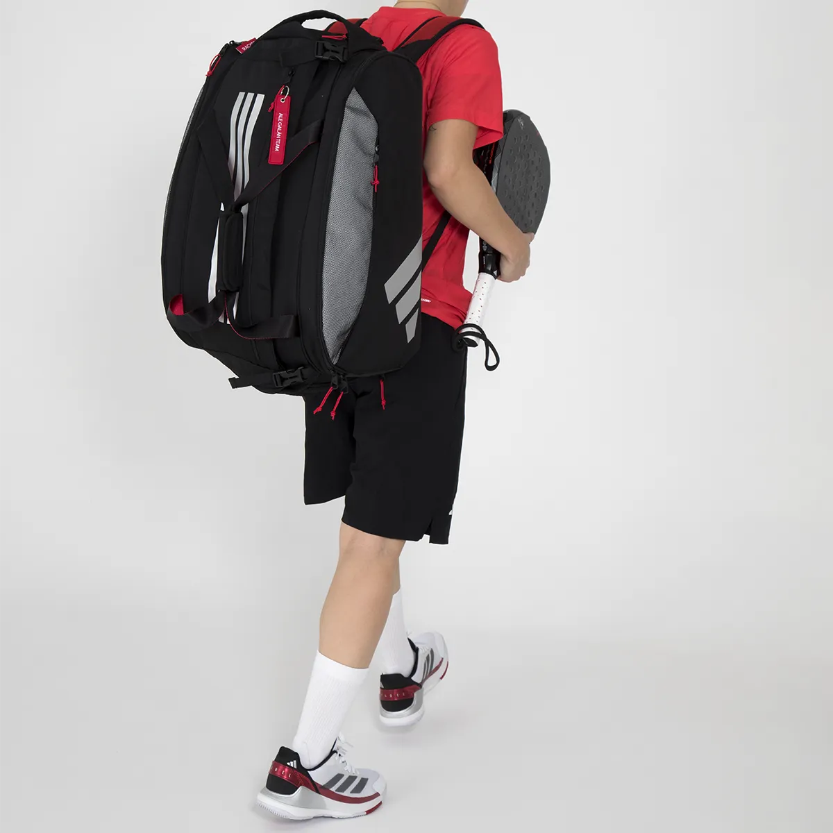 Adidas Multigame 3.4 Padel Racketbag Black Red