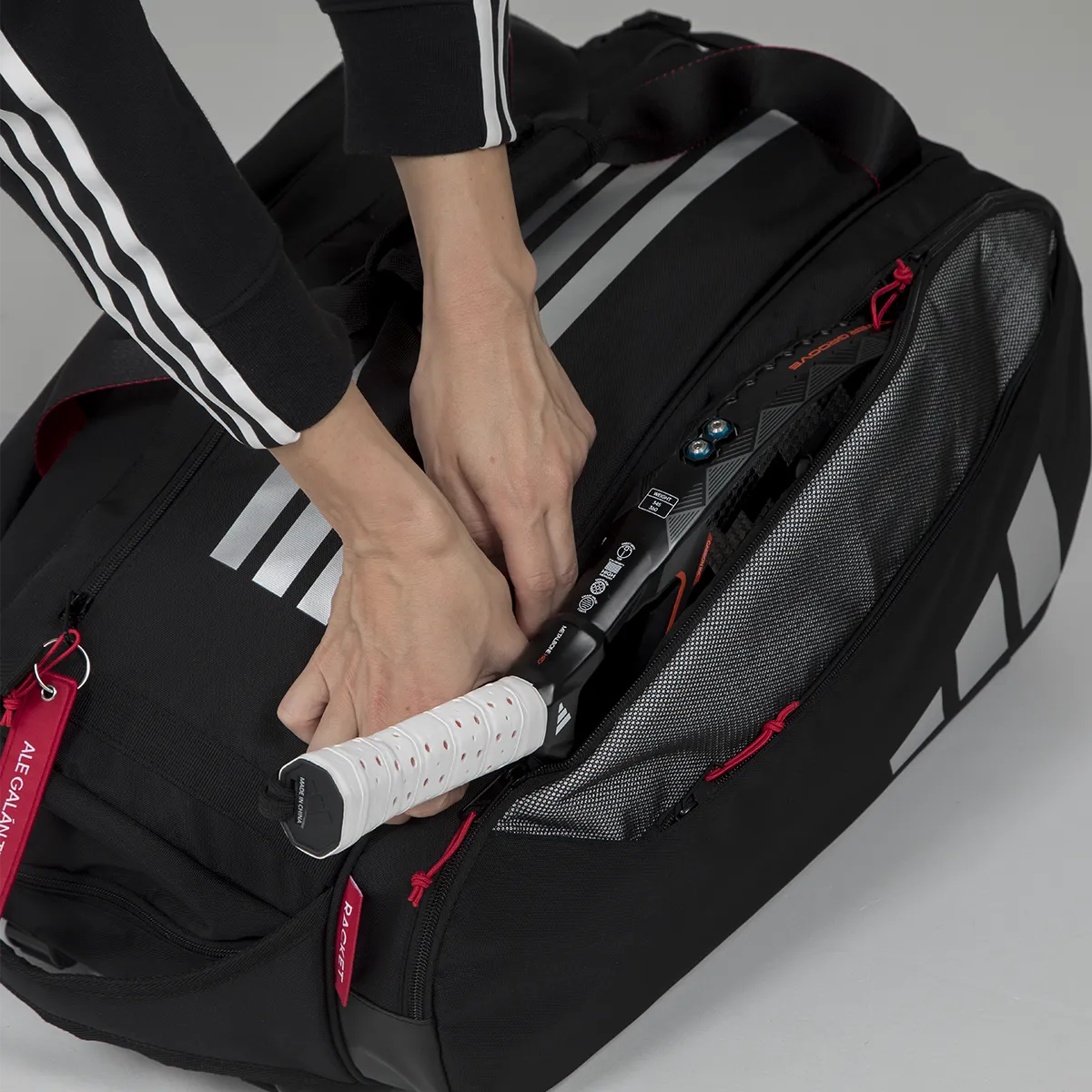 Adidas Multigame 3.4 Padel Racketbag Black Red