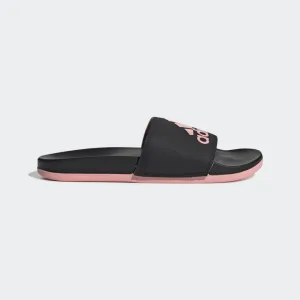 Adidas Womens Adilette Comfort Slide - Black/Pink