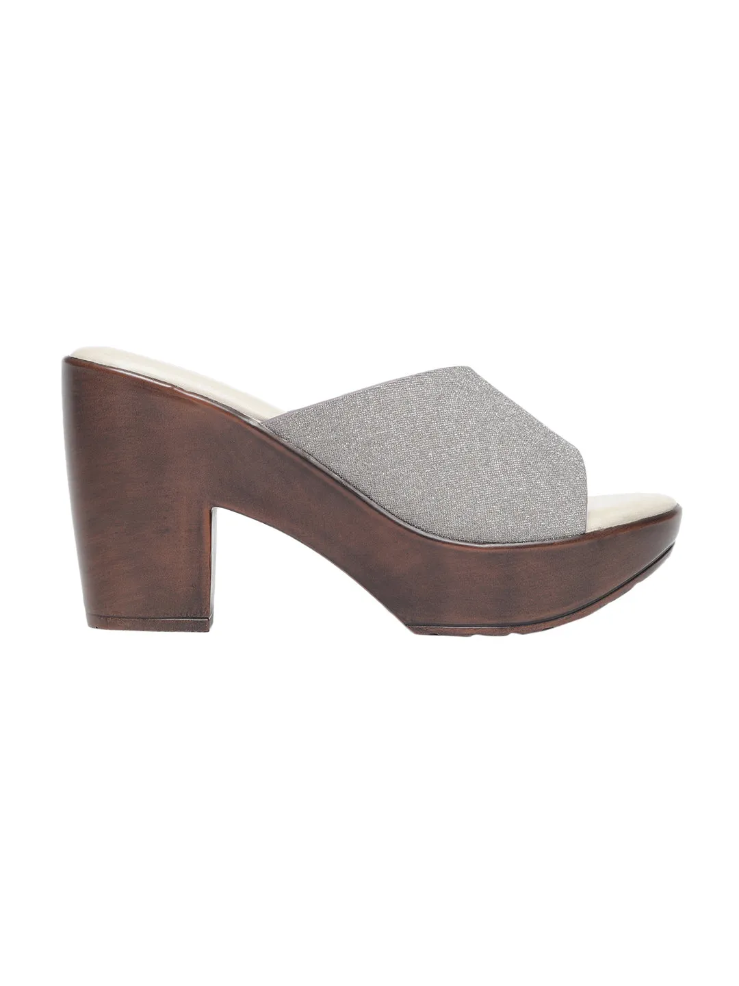 Annie Beige Platform Heels