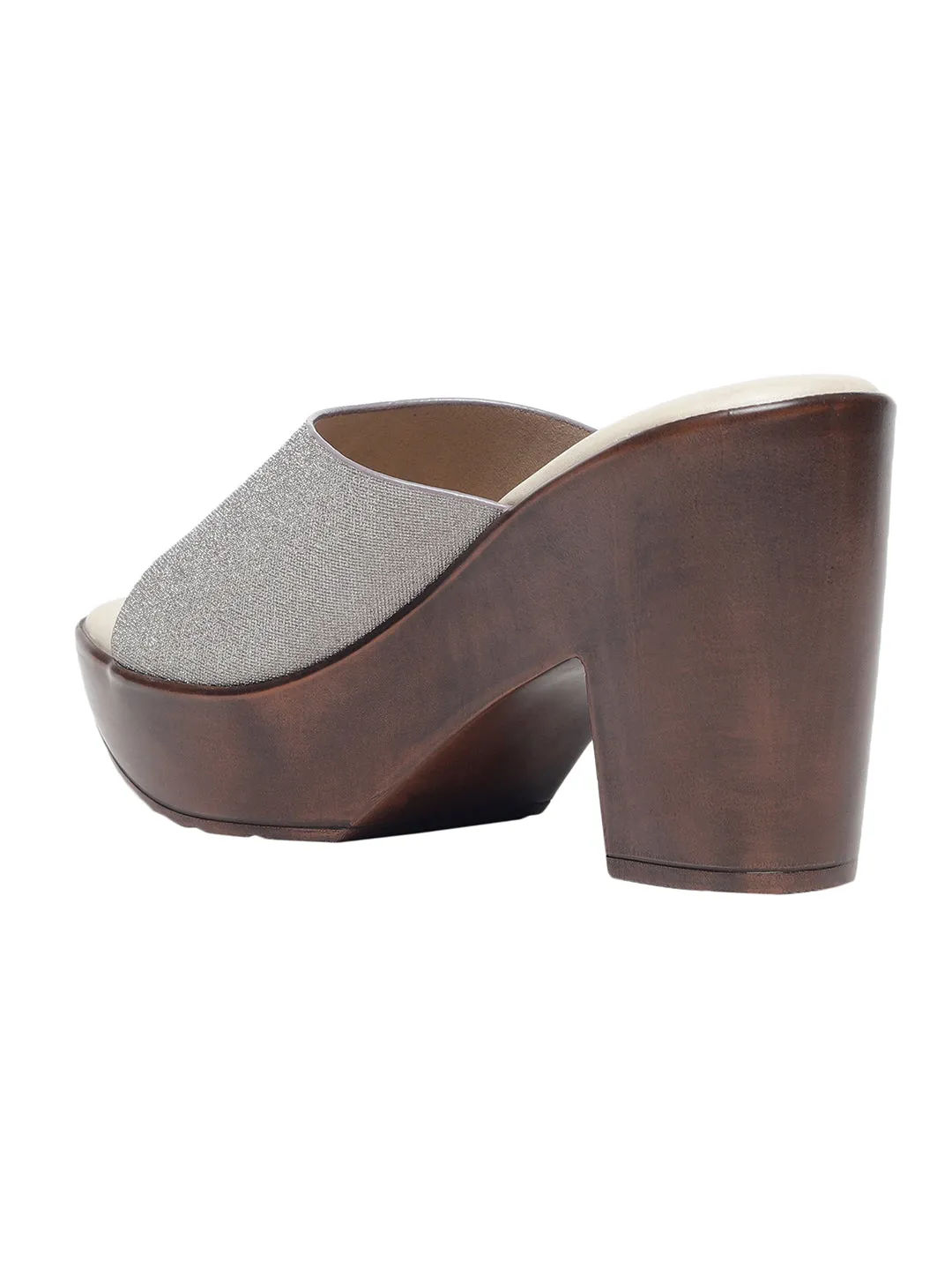 Annie Beige Platform Heels
