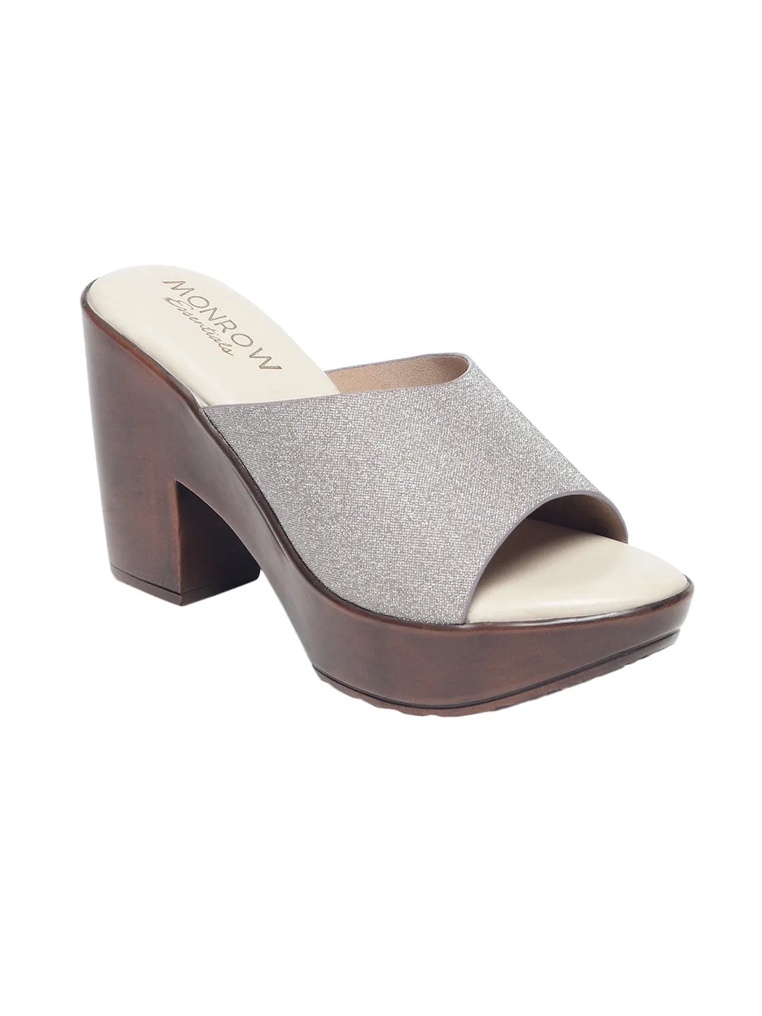 Annie Beige Platform Heels