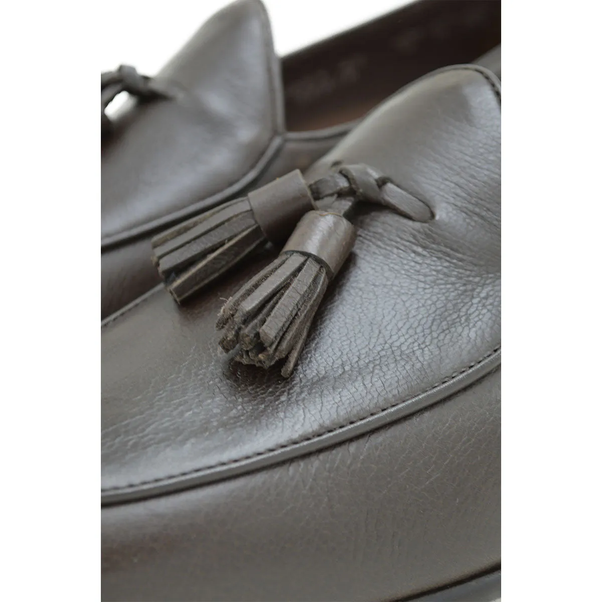 Berwick 1707 Tassel Belgian Loafer (4951) Dark Brown Deerskin