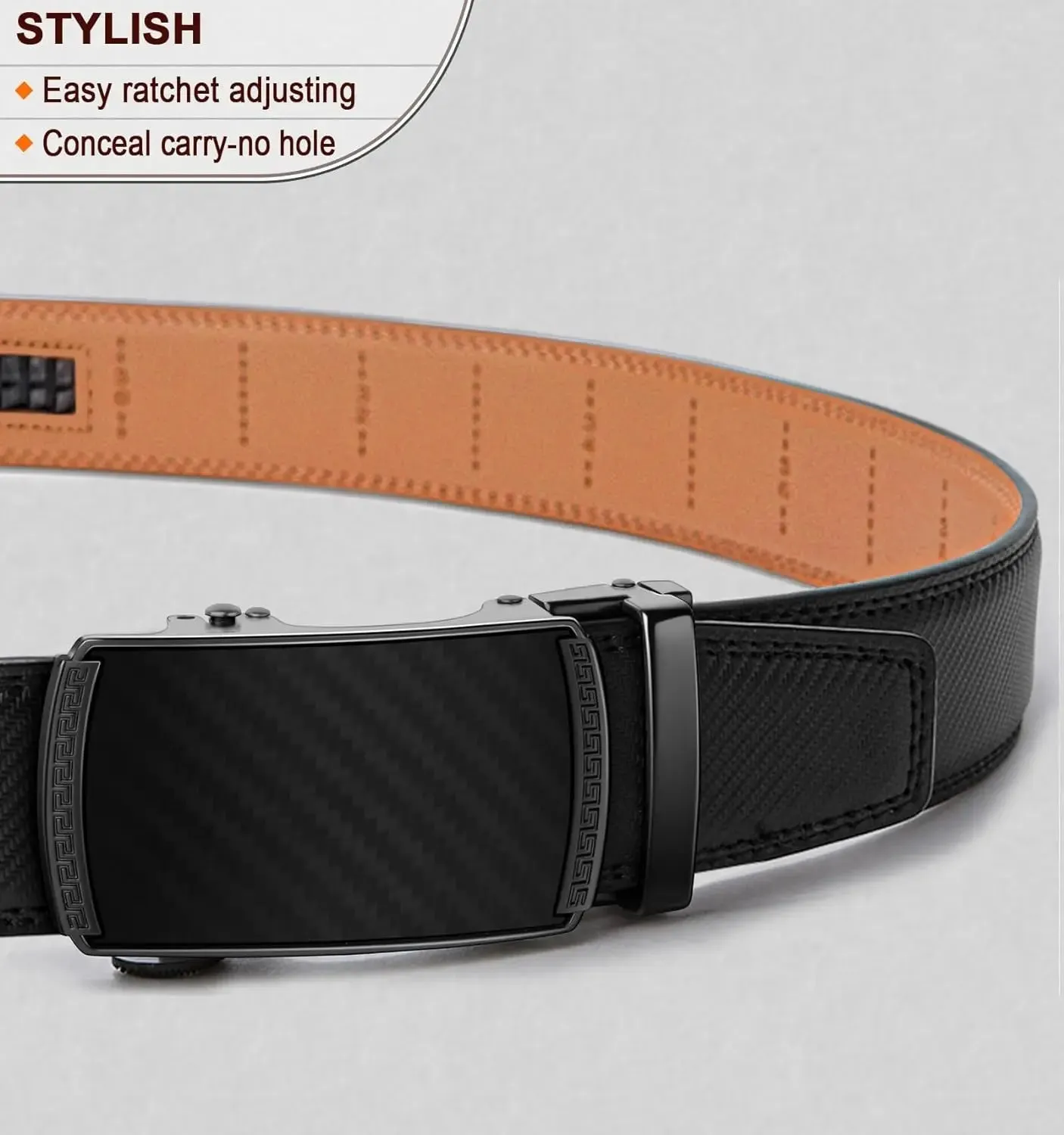 Big Mens Slide Belt