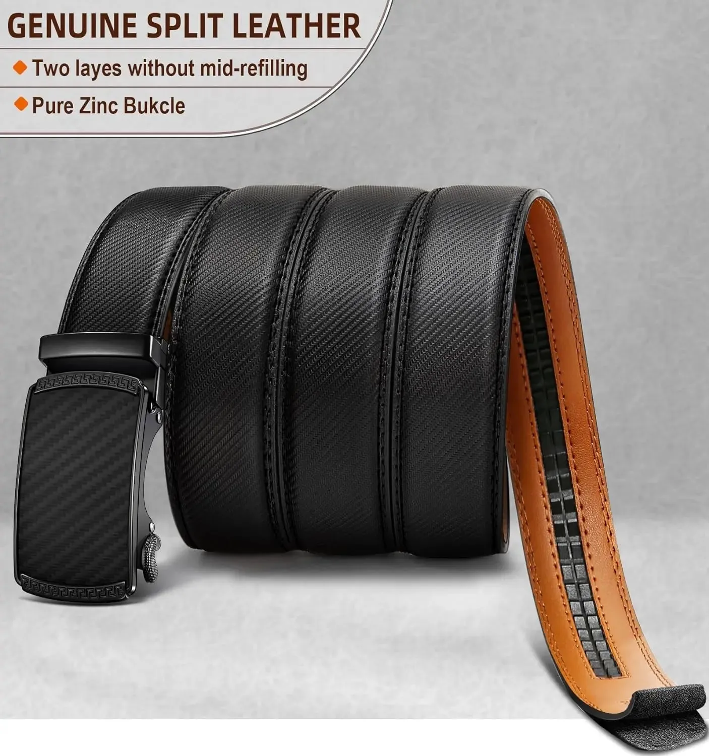 Big Mens Slide Belt