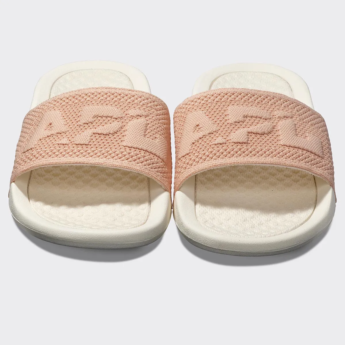 Big TechLoom Logo Ivory Service-focused / Blush Exquisite Slide Men's