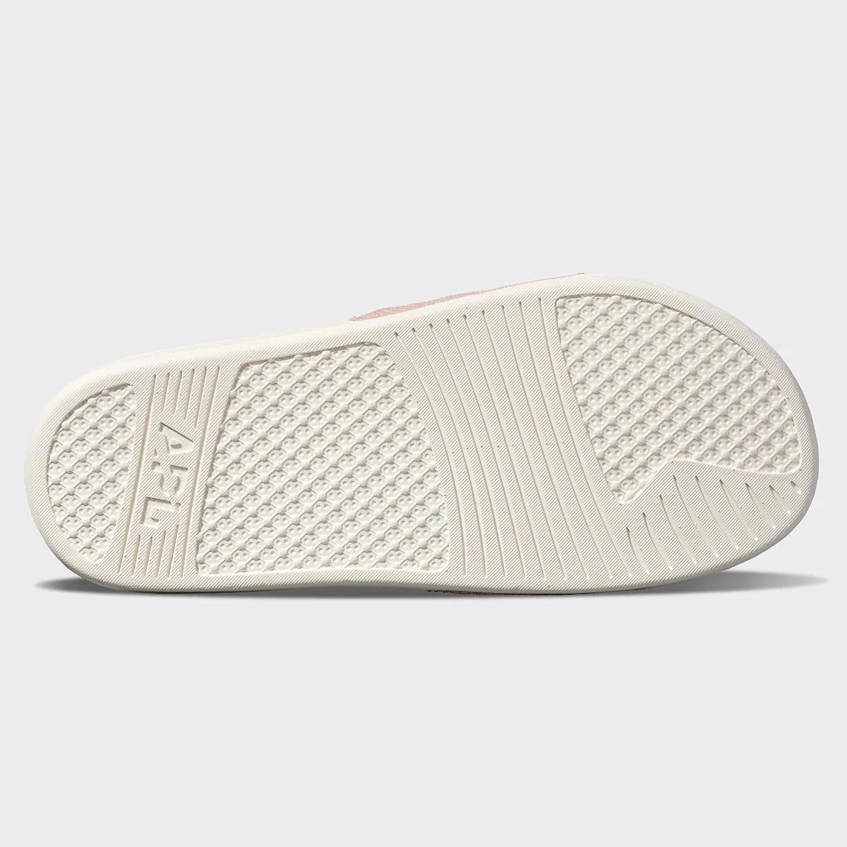 Big TechLoom Logo Ivory Service-focused / Blush Exquisite Slide Men's