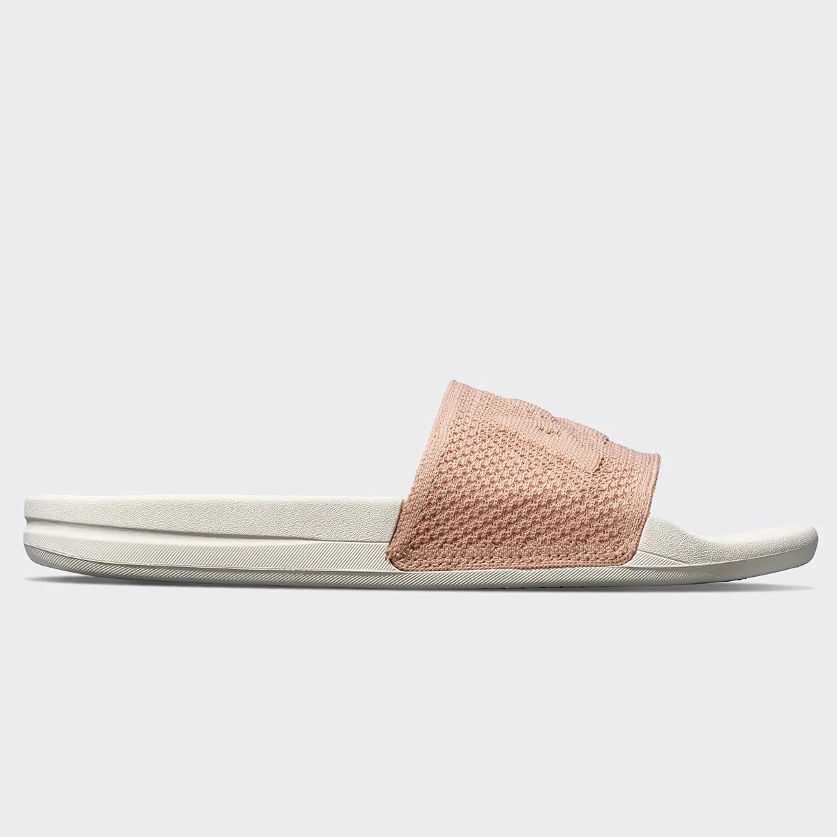 Big TechLoom Logo Ivory Service-focused / Blush Exquisite Slide Men's