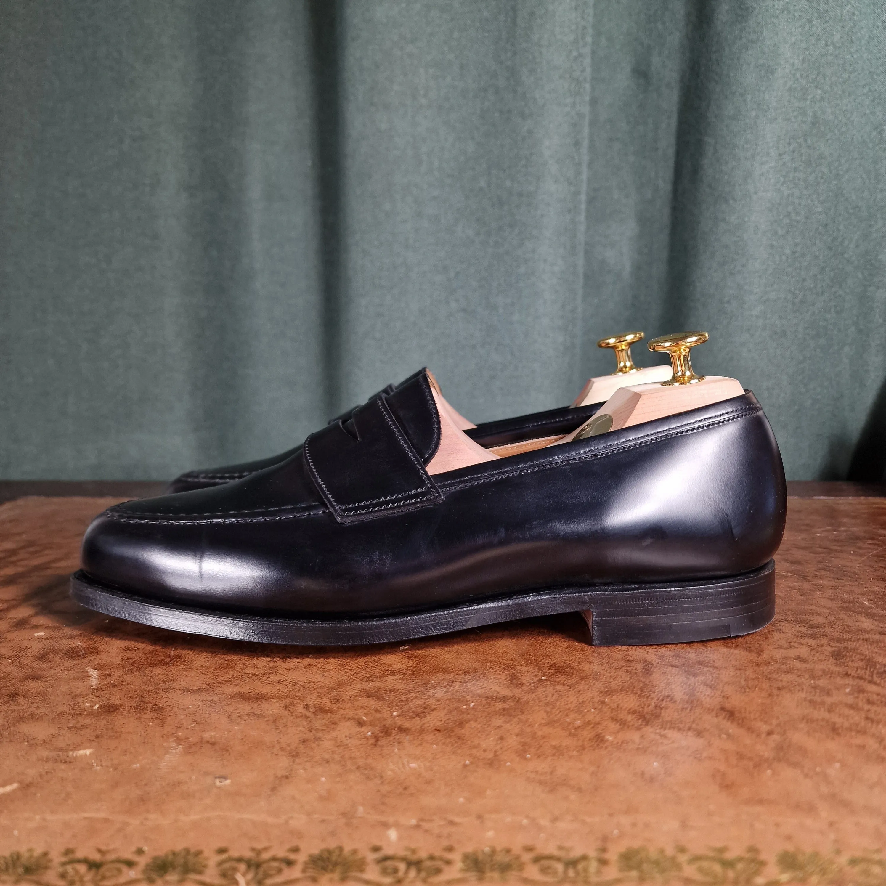 Boston Black Calf, G Width (6G) Crockett & Jones