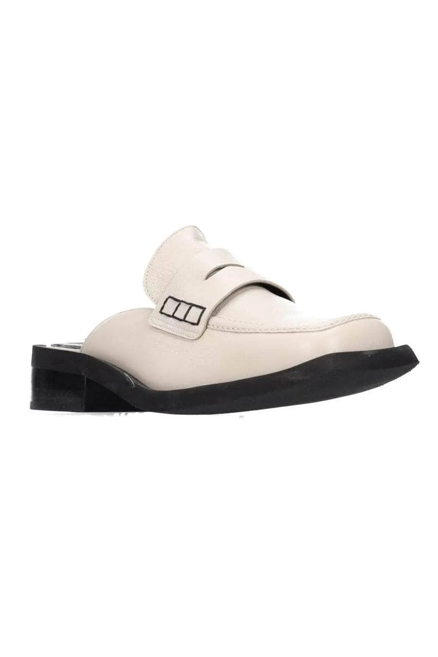 Brogan Slide Vanilla/Black