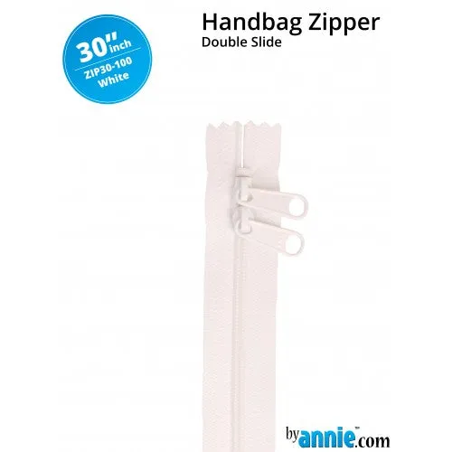 ByAnnie 30" HANDBAG ZIPPERS - DOUBLE-SLIDE