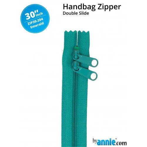 ByAnnie 30" HANDBAG ZIPPERS - DOUBLE-SLIDE