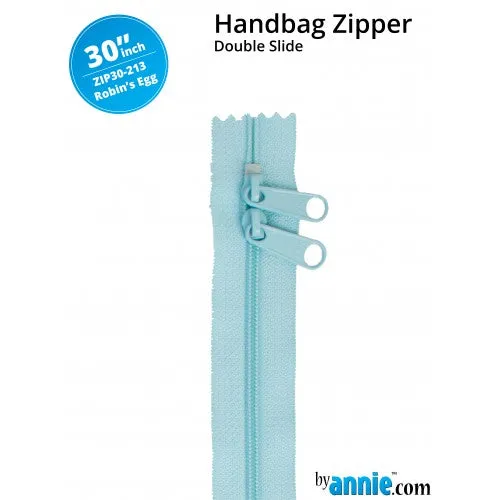 ByAnnie 30" HANDBAG ZIPPERS - DOUBLE-SLIDE