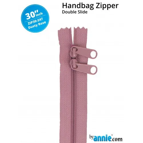 ByAnnie 30" HANDBAG ZIPPERS - DOUBLE-SLIDE