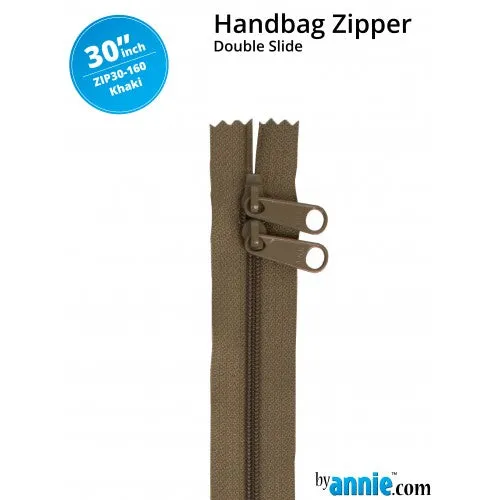 ByAnnie 30" HANDBAG ZIPPERS - DOUBLE-SLIDE