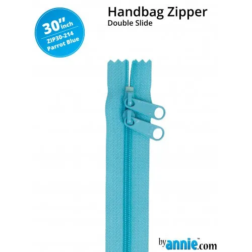 ByAnnie 30" HANDBAG ZIPPERS - DOUBLE-SLIDE