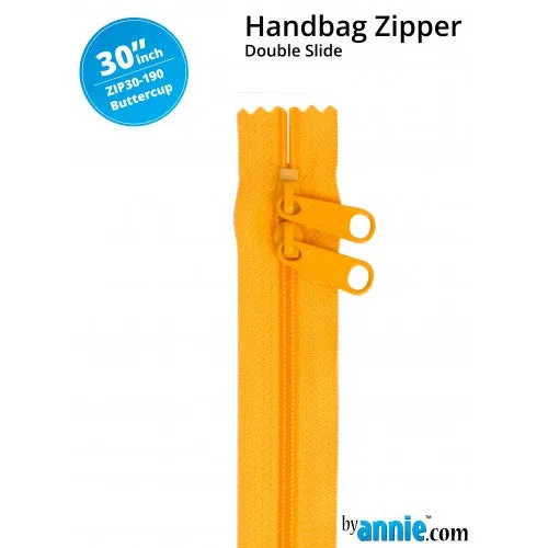 ByAnnie 30" HANDBAG ZIPPERS - DOUBLE-SLIDE