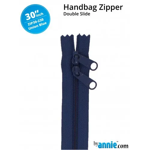 ByAnnie 30" HANDBAG ZIPPERS - DOUBLE-SLIDE