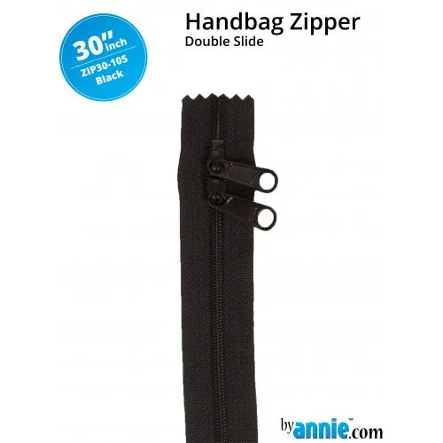 ByAnnie 30" HANDBAG ZIPPERS - DOUBLE-SLIDE