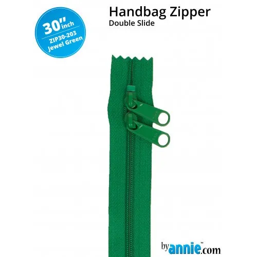 ByAnnie 30" HANDBAG ZIPPERS - DOUBLE-SLIDE
