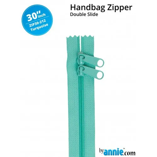 ByAnnie 30" HANDBAG ZIPPERS - DOUBLE-SLIDE