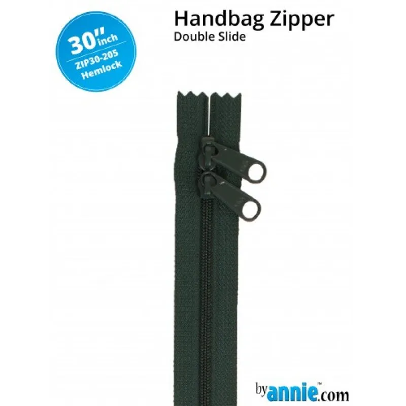 ByAnnie 30" HANDBAG ZIPPERS - DOUBLE-SLIDE