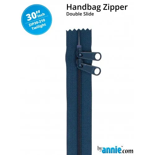 ByAnnie 30" HANDBAG ZIPPERS - DOUBLE-SLIDE