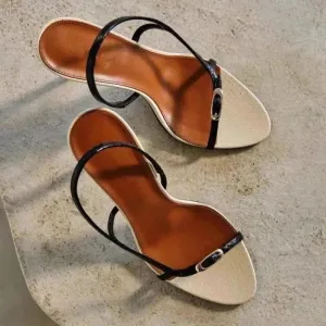 Chic Thin Heel Sandals