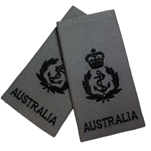 Chief Petty Officer Soft Rank Insignia Grey