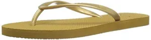 Classic Flip Flop Gold 8 M Us