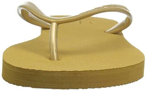 Classic Flip Flop Gold 8 M Us