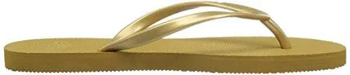 Classic Flip Flop Gold 8 M Us