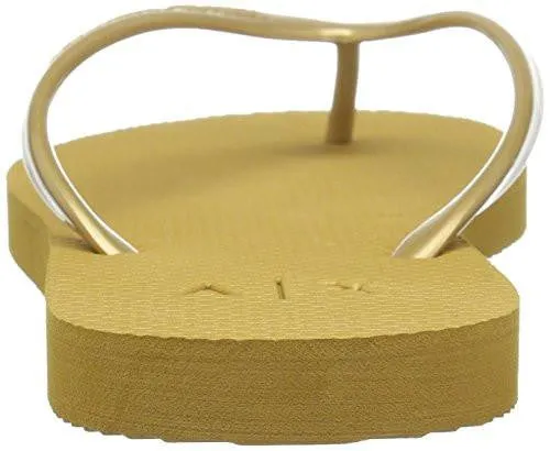 Classic Flip Flop Gold 8 M Us
