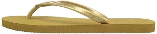 Classic Flip Flop Gold 8 M Us