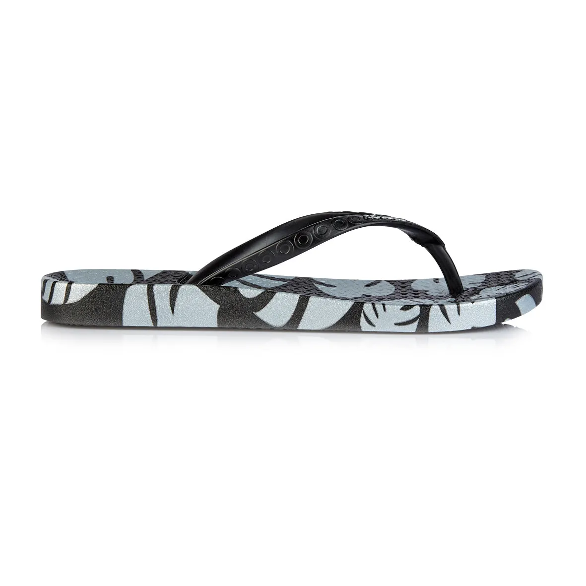 Coloko Ixora Leaf Print Anatomic Flip Flops Sandals