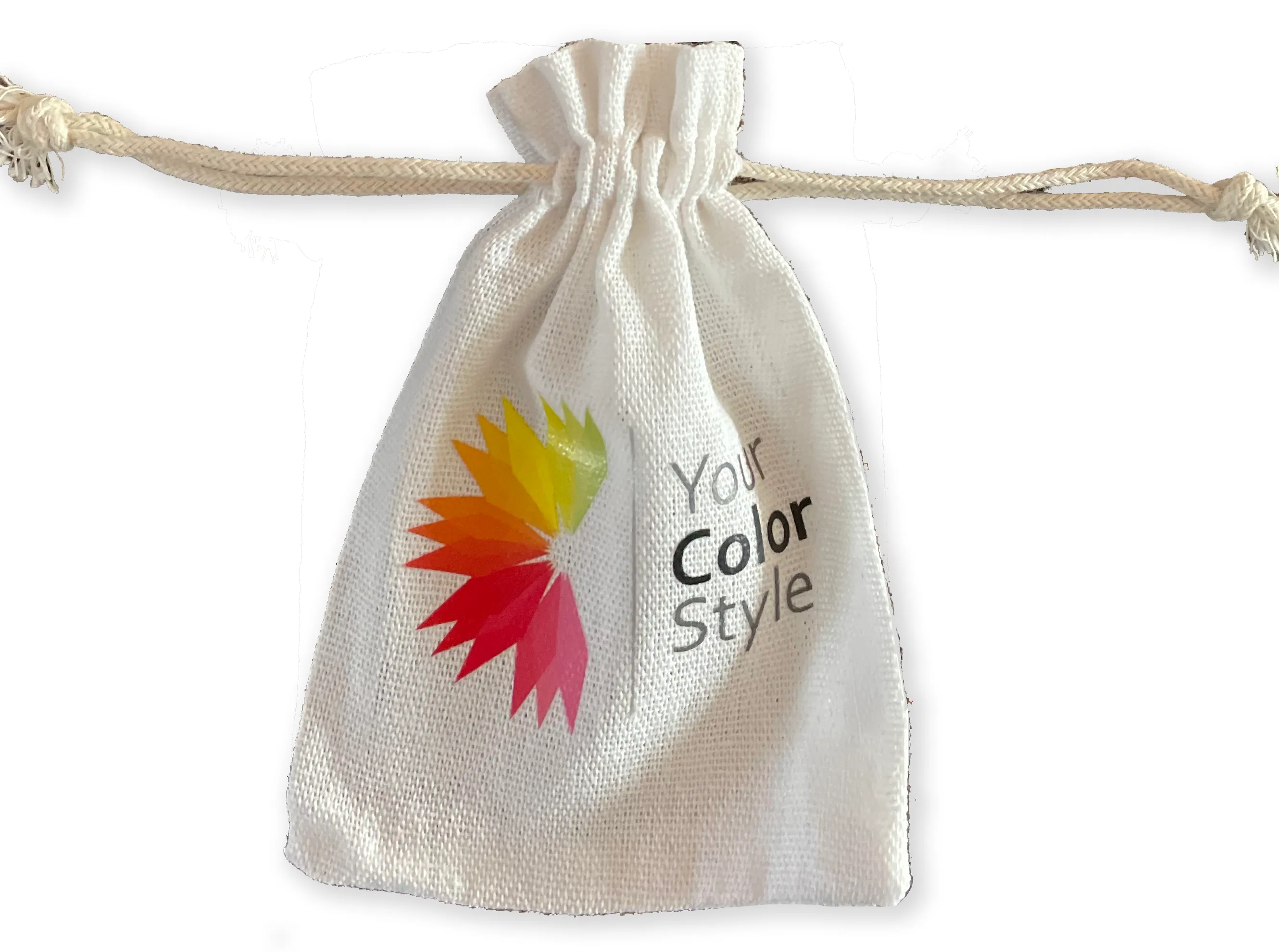 Color Fan Drawstring Bag