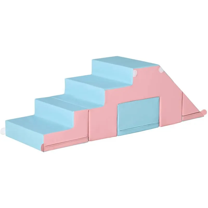 Colorful Foam Climb & Slide Set for Kids
