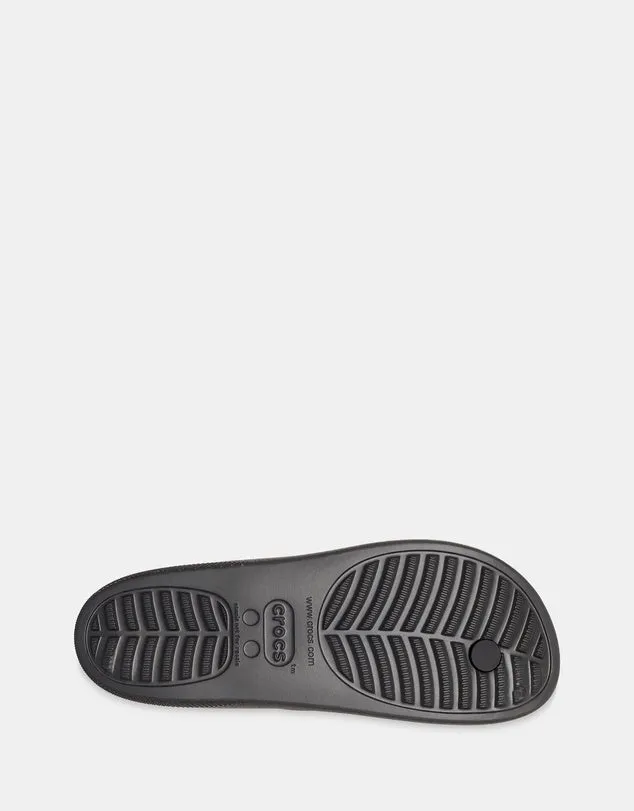 Crocs Classic Platform Flip Black Jandal