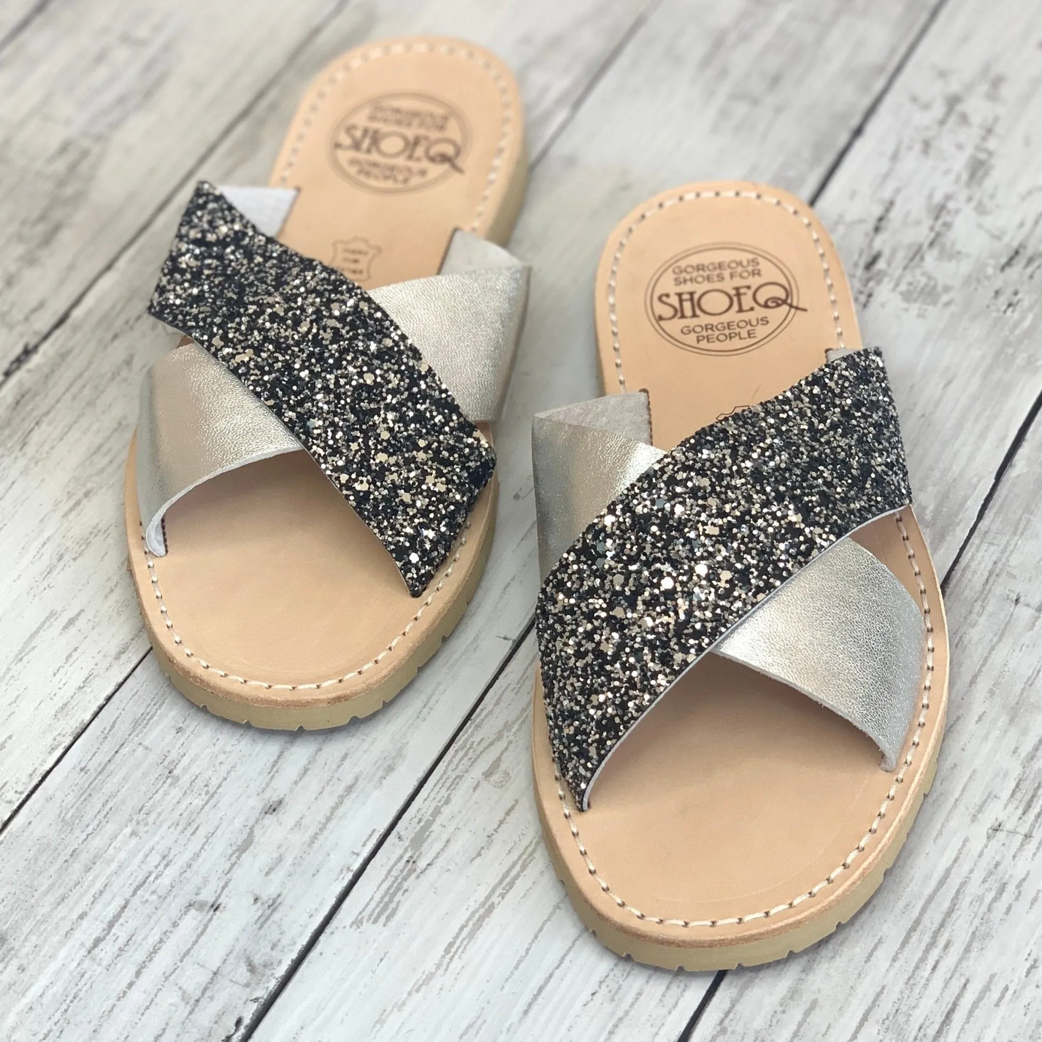 Crossover Slide in Silver Rock Star