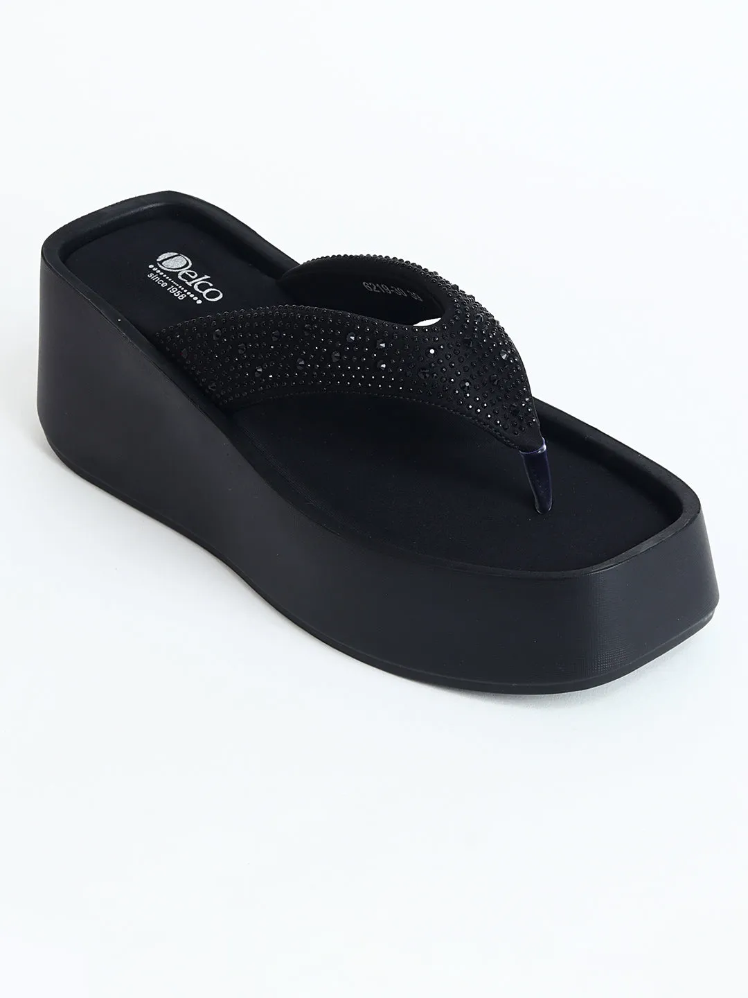 Delco Chic Platform Slip-On Chappals