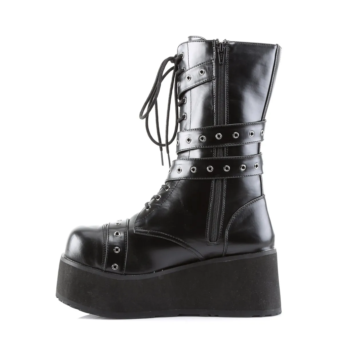 Demonia Trashville-205-Black-Size 4-Clearance