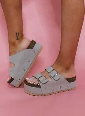 Denim Babe Platform Sandal