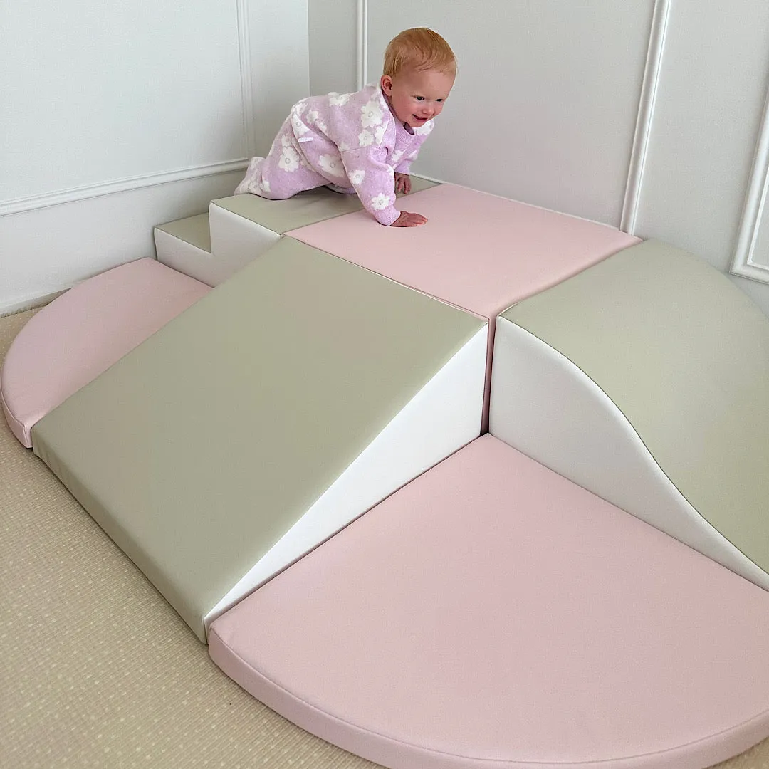Double Foam Climber | Pink | Sand | White