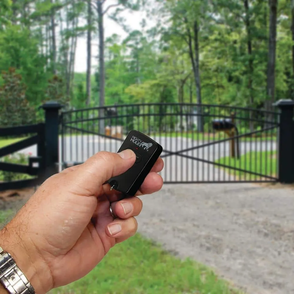 Dual Button Keychain Remote for Mighty Mule Automatic Gate Openers