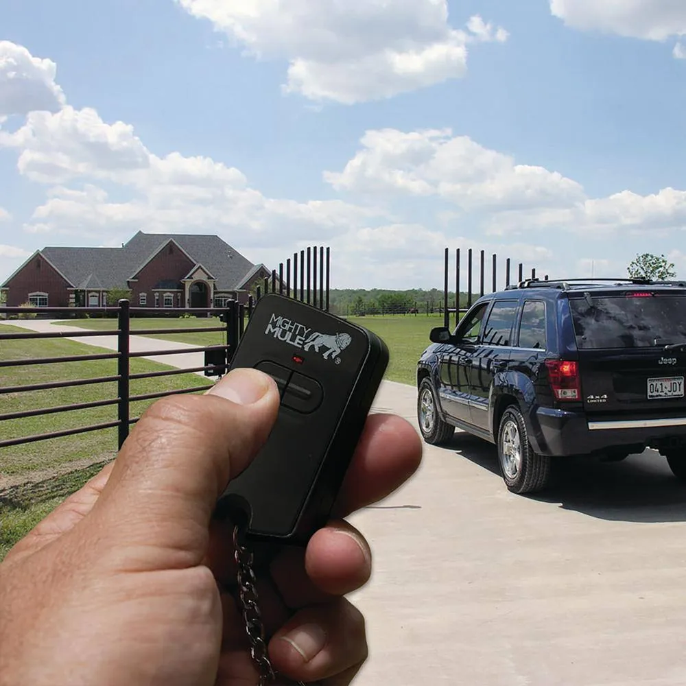 Dual Button Keychain Remote for Mighty Mule Automatic Gate Openers