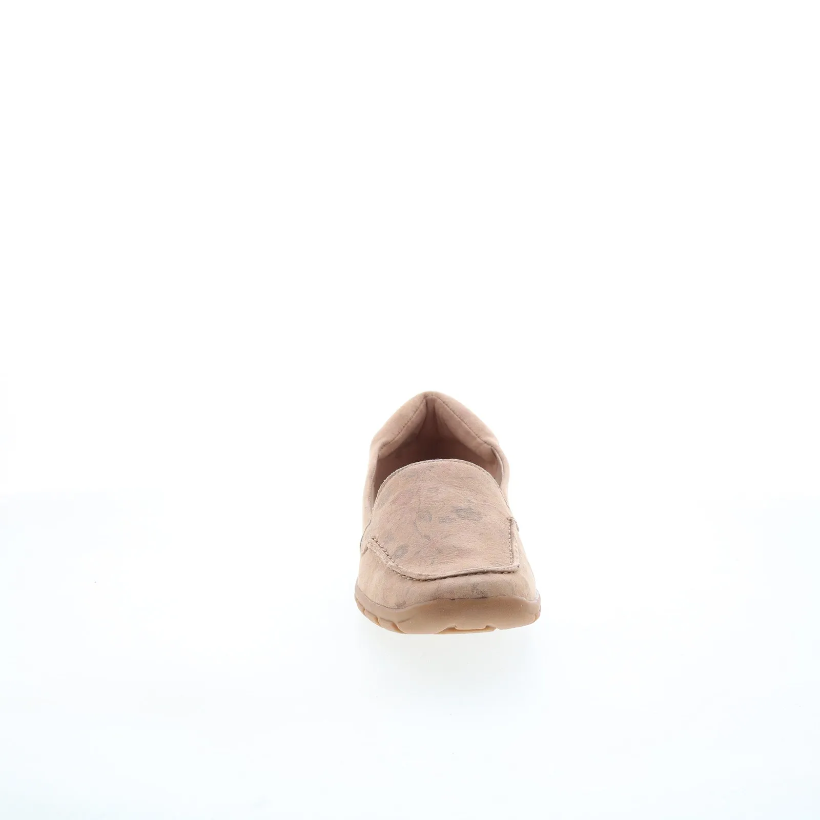 Easy Spirit Abide 8 SEABIDE8 Womens Brown Leather Loafer Flats Shoes